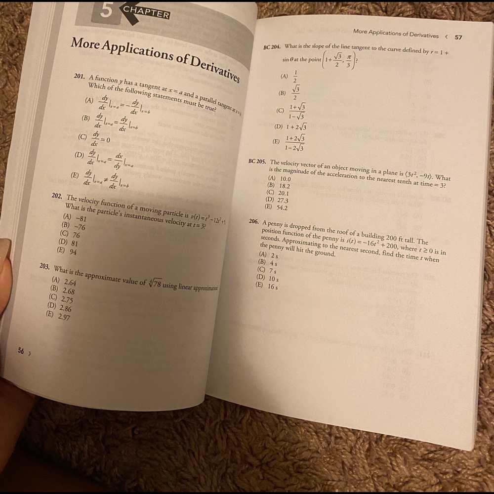ap calculus ab + bc prep book. barely used - Picture 2 of 2